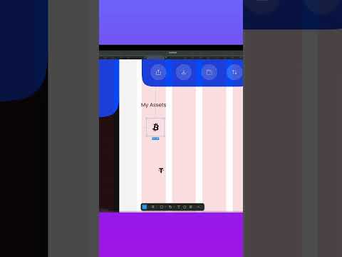 Crypto Mobile App Design in Figma | Figma Tutorial #figma