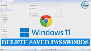 ✅ How To Delete Saved Passwords in Google Chrome