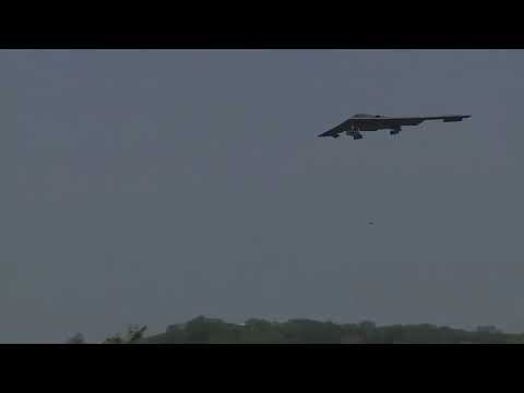 B-2 Bomber safely Touch down at Whiteman AFB in Missouri After 36 Hours Iran Nuclear Facility Strike