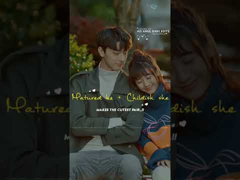 Put your head on my shoulder ❤️ Maturedboy❤️childishgirl❤️#putyourheadonmyshoulder #guweiyi #cdrama