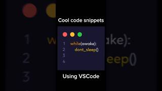 Beautiful Code Screenshots in VS Code 👨‍💻✨ #vscode #python #programmer #fyp