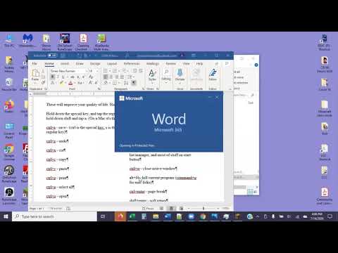 CIS101 Lesson, Making Lists In Word