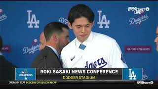 Roki Sasaki Reveals Why He Chose Dodgers, Role That Ohtani & Yamamoto Played, Personal Goals in LA!