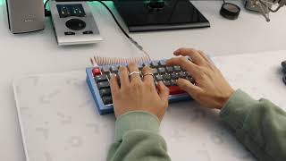 Brutal60 with lubed Healios Typing Sounds ASMR