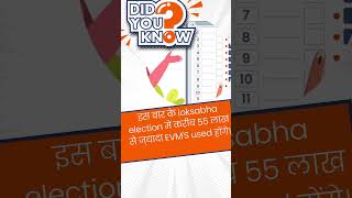 Did You Know #election #evm #news #voting #shorts #india