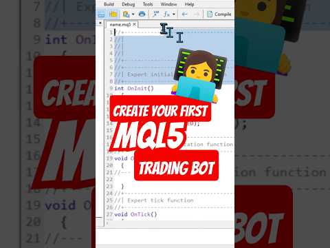 MQL5 Code Intro In 30 Seconds - Expert Advisor for Beginners #algotrading #tradingbot #stockmarket
