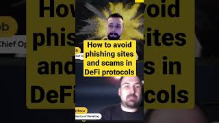 How to avoid phishing sites and scams in #DeFi protocols. #shorts #crypto #staking #safety