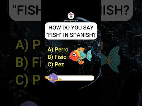 Spanish Quiz: How many did you get right? #learnspanish #quiz #easyspanish #spanishlearner
