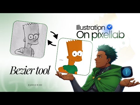 HOW TO ILLUSTRATE CLEAN VECTOR ART IN PIXELLAB (BEGINNER FRIENDLY)