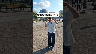 couldn't imagine - July in japan could be that hot #Japansummer #heatwave #viral #Epicviews