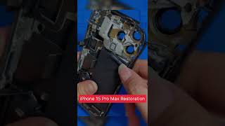 Unbelievable iPhone 15 Pro Max Restoration – From Trash to Treasure #iphone15promax #restoration