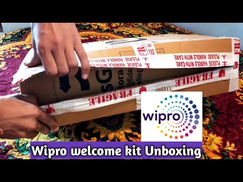 Wipro welcome kit for fresher | unboxing | 2021 batch