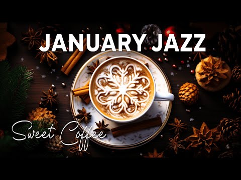 Starting the Week with Sweet January Coffee Instrumental Jazz Music☕Calm Bossa Nova to Work, Study