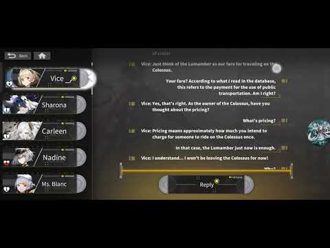 Alchemy Stars - My Chatting with vice (Level 4 Affinity)