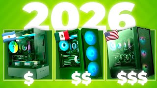¡3 PRESUPUESTOS de PC GAMER PARA 2026! (GAMA BAJA, MEDIA y ALTA)