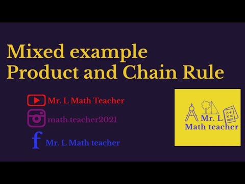 Example of product rule