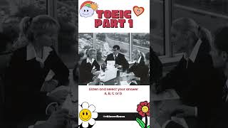 Practice TOEIC part 1 #20 #toeiclistening  #Listening #English #learnonyoutube