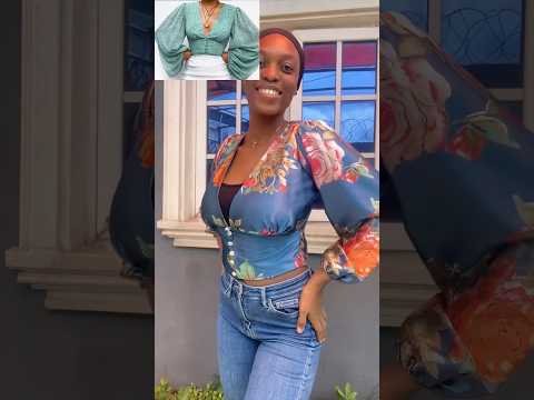 DIY gathered bust crop top