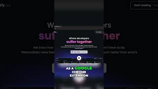 Install daily dev if your a developer #shorts #developer #tech