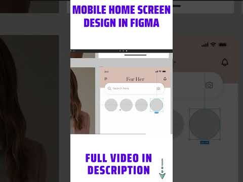 Mobile Home Screen Design in Figma(2023)