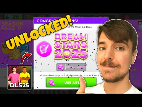 UNLOCKED!🚀 DLS25 Dream Season Pass🔥 S1 - Agents, Prime Cards & More!