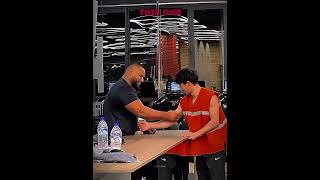 “Others Arm Wrestling vs The Final Beast💪🔥 ”#ArmWrestlingChallenge#StrengthBattle#PowerShowdown#Beas