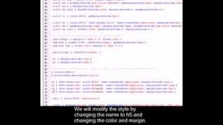 How to Create a New CSS Style with the CoffeeCup Editor