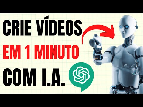 Como Criar Vídeo com Inteligência Artificial ChatGPT + Voz Neural