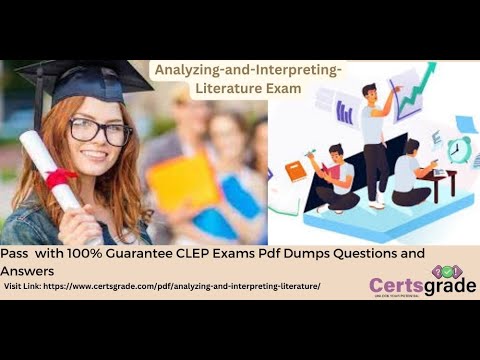 Fully Updated 2023 Analyzing and Interpreting Literature CLEP Exam Pdf Dumps Questions and Answers