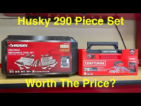 Husky 290 Piece Mechanic's Tool Set - Worth The Money?