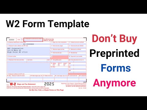 How to Fill W2 Forms: Simplify Tax Prep with This Easy Template