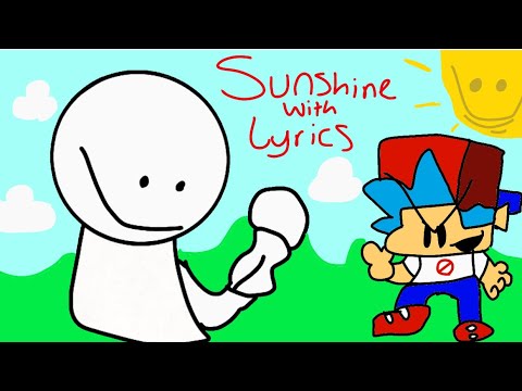 FNF VS BOB SUNSHINE WITH LYRICS (CREDITS IN DESCRIPTION)