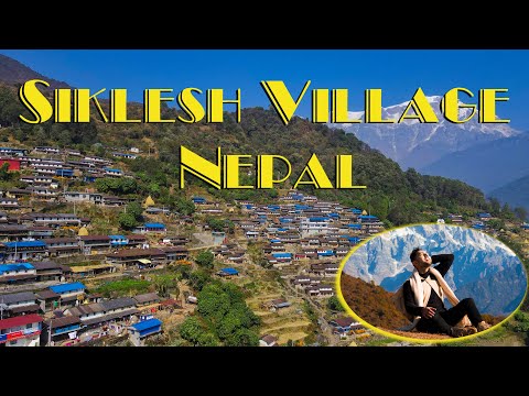 Siklesh Village Nepal | Travel Diaries EP - 04 |  Drone | Most Beautiful Village in Nepal
