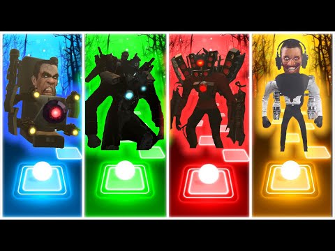 G-Man 🆚 Titan Cameramen 🆚 Titan Speaker Man 🆚 Skibidi Toilet ▶️ Tiles Hop
