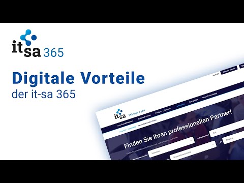 it-sa 365 | Digitale Vorteile zur it-sa Expo&Congress