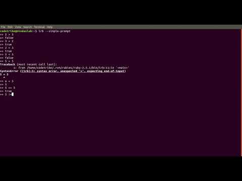 Logical operators in Ruby