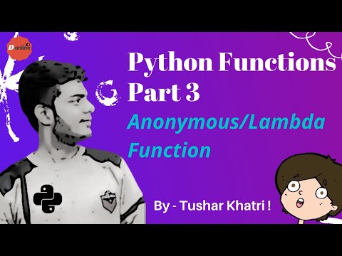Python anonymous/lambda function | developersonline