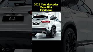 New 2026 Mercedes Benz GLA first look #mercedes #mercedesbenzgla #mercedesgla #cars #luxury