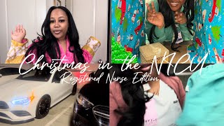 Christmas in the NICU Vlog 🎄| Registered Nurse Edition