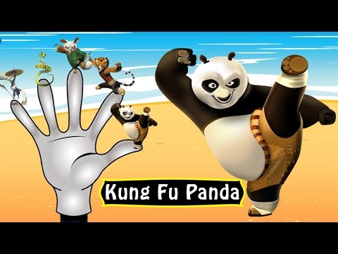 PANDA kung fu 3 | Finger Family songs for children - Popular, Nursery Rhymes