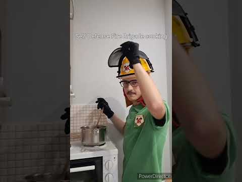 Literature Defense Force Civil Brigade vs SDFB cooking #cooking #comedy #military #firefighter
