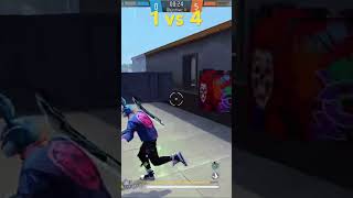 Impossible 1 vs 4#freefire #freefireshorts #classylive #freefire2bgamer