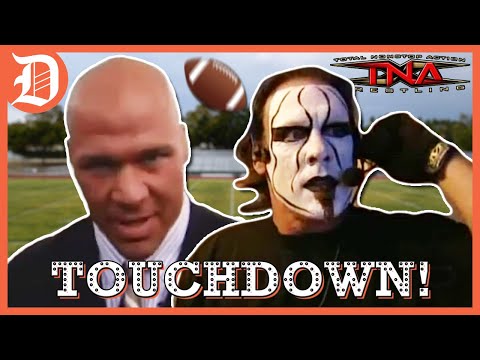 KURT ANGLE GOES TO STING'S SON'S FOOTBALL GAME | DEADLOCK SYNC