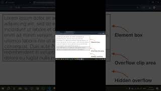 👆Click to view Full video | Overflow property in CSS