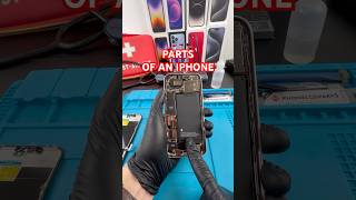 PARTS THAT MAKE UP AN IPHONE!! #education #techrepair #computereducation #repairtech