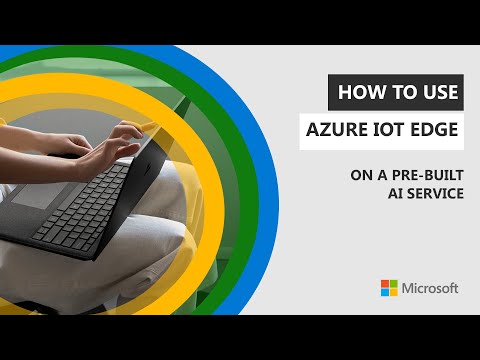 How to use Azure IoT Edge on a pre-built AI service on the edge to do language detection