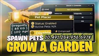 🌻 BIG UPDATE Pet & Seed & Egg Spawner Grow a Garden 🐝 Script   Mozil Hub V4   PLACEABLE   KEYLESS