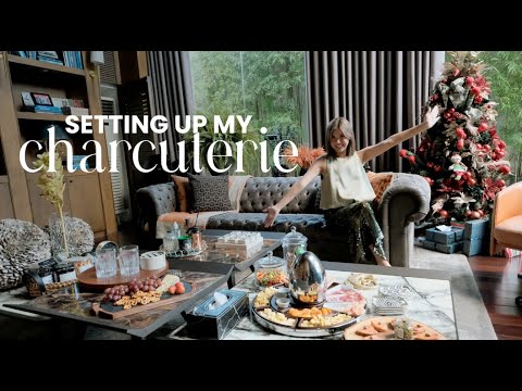 Getting My Home Ready for Friends — Setting up Charcuterie Board + Hosting Outfit