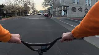 Fixed gear bike ride in Benicia California #fixie #fixedgearbikes #fixedgearbike