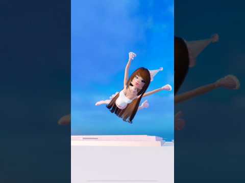 Trying the skydiving pose in DTI #dti #roblox #helpmemakethismakesense